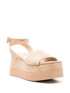 Paloma Barceló Mairena flatform sandals - Beige