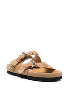 ISABEL MARANT Sandalen met gespbandje - Bruin