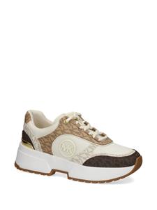 Michael Michael Kors Percy monogram-pattern sneakers - Beige