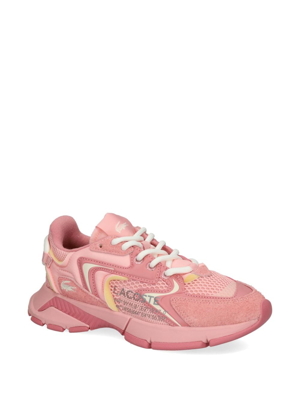 Lacoste L0003 Neo panelled sneakers - Roze