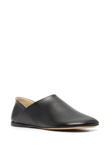 LOEWE Toy leren slippers - Zwart