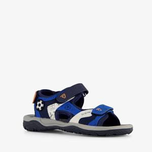 Blue Box jongens sandalen met voetbal blauw