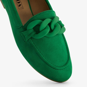 Nova dames loafers groen