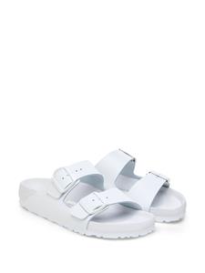 Birkenstock Arizona platform slides - Wit