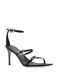 Sophia Webster Grace crystal-embellished sandals - Zwart