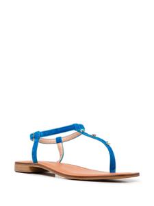 Madison.Maison Leren sandalen - Blauw