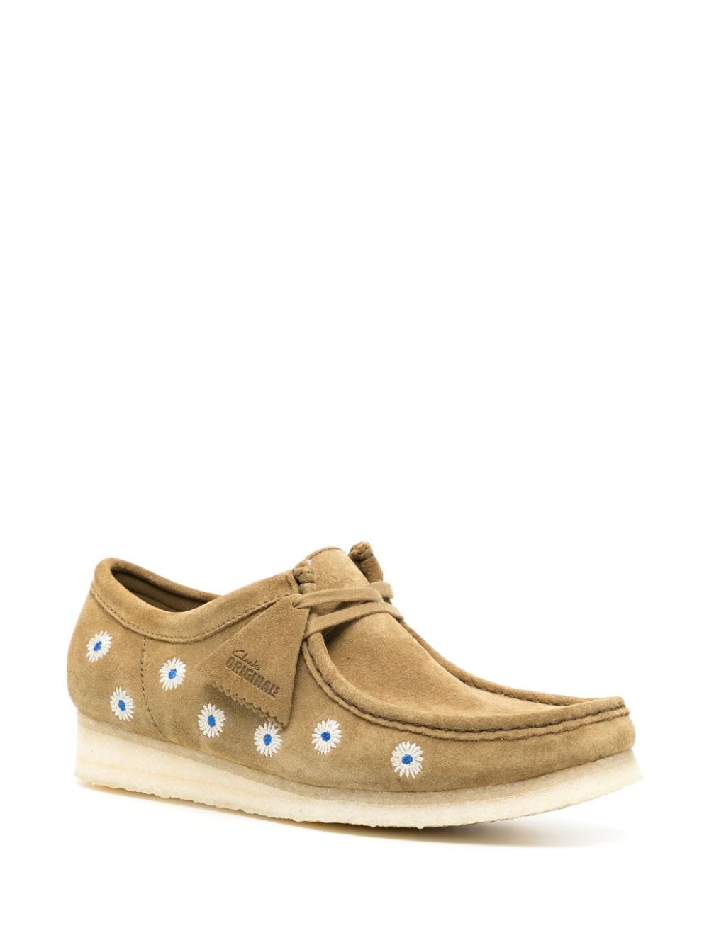 Clarks Wallabee suede lace-up shoes - Beige