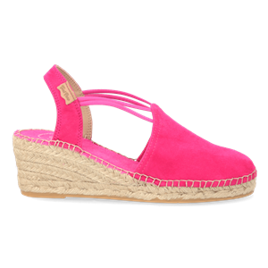 Toni pons Espadrilles Dames Tremp Roze Suède