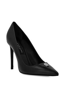 Philipp Plein 105mm skull-appliqué pumps - Zwart