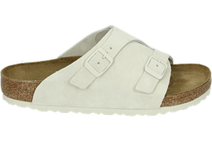 Birkenstock ZÜRICH SUEDE ANTIQUE WHITE