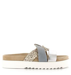 Maruti Bari slippers pixel offwhite geen dames