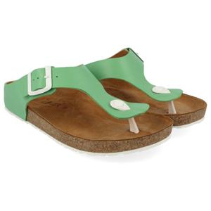 Haflinger  Women's Bio Memphis - Sandalen, bruin/groen