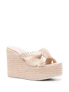 Casadei Formentera leren muiltjes 130 mm - Roze