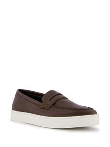 Manolo Blahnik Ellis leren loafers - Bruin