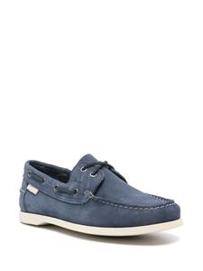 Hamptons suede boa shoes - Blauw
