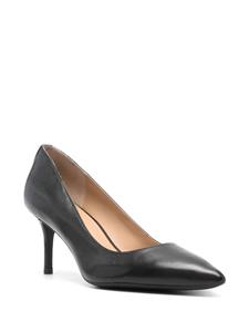 Lauren Ralph Lauren Lanette leren pumps 70 mm - Zwart