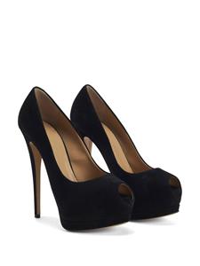 Giuseppe Zanotti Sharon pumps met open neus - Zwart