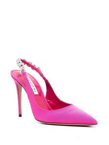 Aquazzura Pumps verfraaid met kristallen - Roze