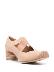 Uma Wang 50 mm leren pumps - Beige