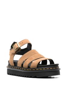Dr. Martens Blaire nubuck sandalen - Bruin