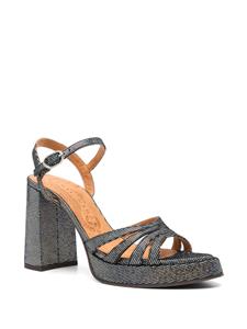 Chie Mihara Aniel sandalen met sleehak 85 mm - Zwart