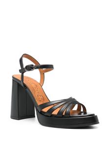Chie Mihara Aniel leren sandalen 110 mm - Zwart