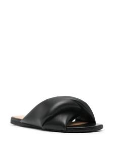 JW Anderson Leren sandalen - Zwart