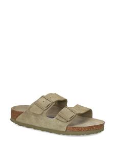 Birkenstock Arizona suède sandalen - Groen