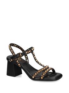 Ash Janice sandalen met studs 65 mm - Zwart