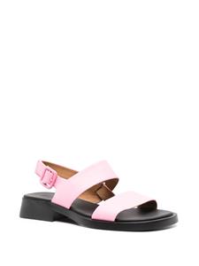 Camper Dana leren slingback sandalen - Roze