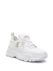 Just Cavalli Chunky sneakers met logoplakkaat - Wit