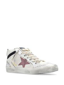 Golden Goose Mid Star leren sneakers - Wit