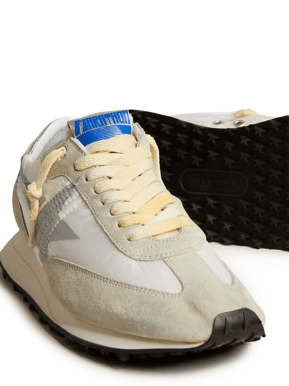Golden Goose Marathon sneakers met vlakken - Wit