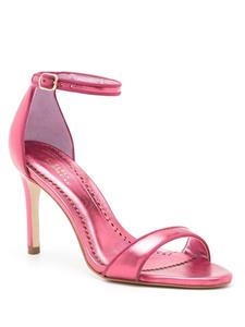 Sarah Chofakian Joy metallic sandalen - Roze