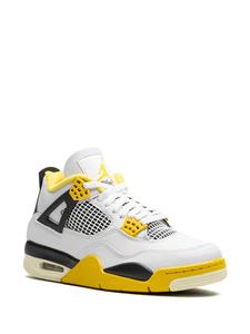 Jordan Air  4 Vivid Sulfur sneakers - Wit