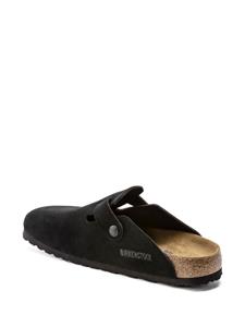 Birkenstock Boston buckle-embellished clogs - Zwart