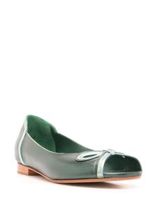 Sarah Chofakian Muniz leren pumps - Groen
