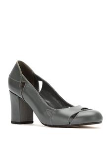 Sarah Chofakian Leren pumps - Grijs