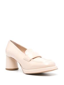 Halmanera Kate 65mm leather pumps - Beige