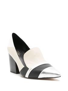 Sarah Chofakian Marianna pumps met puntige neus - Wit