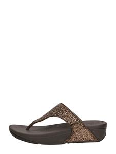 FitFlop  Lulu Glitter Toe - Thongs Pu Glitter