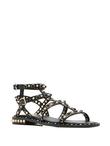 Ash Sandalen verfraaid met studs - Zwart