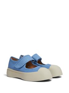 Marni Pablo Mary Jane denim sneakers - Blauw