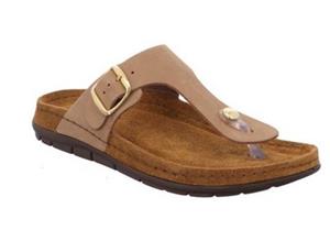 Rohde Teenslippers RODIGO-D Sleehak, zomerschoen, slippers, pantoffels met gespsluiting