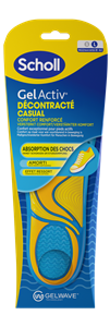 Scholl Gel Active Decontracte Casual Inlegzool L