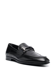 Tod's Leren loafers - Zwart
