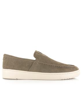 TOMS TRVL Lite brede loafers van suède Taupe Suede Loafers Heren