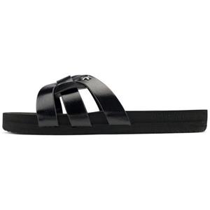 Flip Flop Slippers Wedgy*cross plateau, zomerschoen, slippers met gevlochten bandage