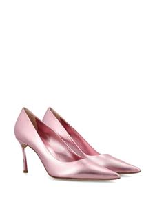 Casadei Flash Goldust metallic-effect pumps - Roze