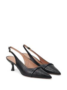 Malone Souliers Vesper 70 mm leren pumps - Zwart